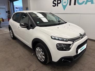 SPOTICAR Citroën C3 Societe Bluehdi 100 S&s Bvm6 Feel Business R Occasion - Utilitaire Diesel Blanc - Le Bouscat - 1204069613_3