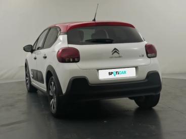 SPOTICAR Citroën C3 Puretech 110 S&s Eat6 Shine Occasion - Citadine Essence Blanc - Lomme - 1204076966_3