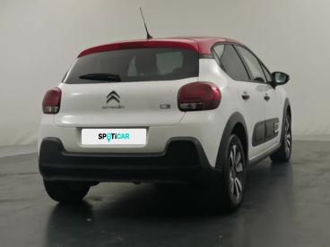 SPOTICAR Citroën C3 Puretech 110 S&s Eat6 Shine Occasion - Citadine Essence Blanc - Lomme - 1204076966_5