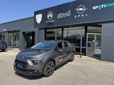 SPOTICAR Citroën C3 Puretech 83 S&s Bvm Feel Pack Occasion - Citadine Essence Gris Foncé - Uzes - 1204077935_1