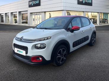 SPOTICAR Citroën C3 Puretech 82 Shine Occasion - Citadine Essence Blanc - Chambry - 1204078537_1