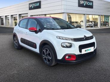 SPOTICAR Citroën C3 Puretech 82 Shine Occasion - Citadine Essence Blanc - Chambry - 1204078537_3