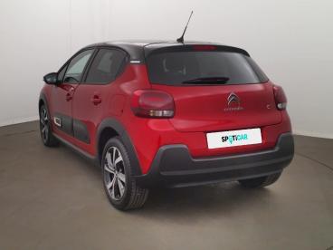 SPOTICAR Citroën C3 Puretech 83 S&s Bvm5 Shine Pack Occasion - Citadine Essence Rouge - Venissieux - 1204080381_3