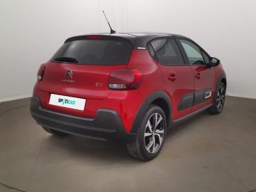 SPOTICAR Citroën C3 Puretech 83 S&s Bvm5 Shine Pack Occasion - Citadine Essence Rouge - Venissieux - 1204080381_5