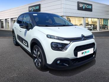 SPOTICAR Citroën C3 1.2 Puretech 83ch S&s Max Occasion - Citadine Essence Blanc Banquise (o) - Reims - 1204082652_3