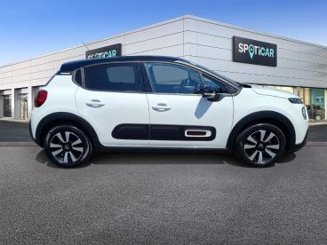 SPOTICAR Citroën C3 1.2 Puretech 83ch S&s Max Occasion - Citadine Essence Blanc Banquise (o) - Reims - 1204082652_4