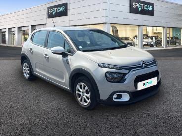 SPOTICAR Citroën C3 Puretech 83 S&s Bvm5 You! Occasion - Citadine Essence Beige - Saint Maximin - 1204086755_3