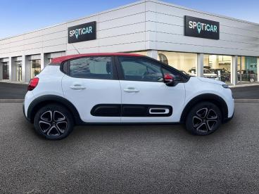 SPOTICAR Citroën C3 Puretech 83 S&s Bvm5 Feel Pack Occasion - Citadine Essence Blanc - Saint Maximin - 1204086757_4