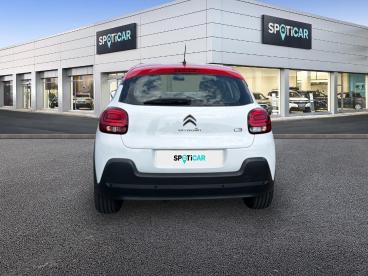 SPOTICAR Citroën C3 Puretech 83 S&s Bvm5 Feel Pack Occasion - Citadine Essence Blanc - Saint Maximin - 1204086757_5