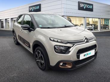 SPOTICAR Citroën C3 Puretech 83 S&s Bvm5 C-series Occasion - Citadine Essence Beige - Evreux - 1204092056_3