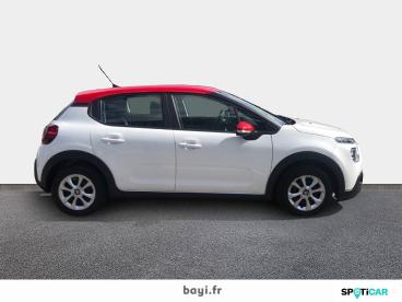 SPOTICAR Citroën C3 Bluehdi 100 Bvm6 You Occasion - Citadine Diesel Blanc - Evreux - 1204092059_4