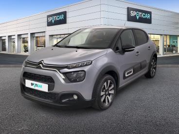 SPOTICAR Citroën C3 Puretech 110 Ch Bvm6 Max Occasion - Citadine Essence Gris - Ecully - 1204092119_1