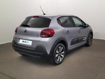 SPOTICAR Citroën C3 Puretech 110 Ch Bvm6 Max Occasion - Citadine Essence Gris - Ecully - 1204092119_5