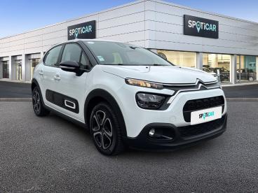 SPOTICAR Citroën C3 Societe Pure Tech 83 S&s Bvm Feel Nav Occasion - Utilitaire Essence Blanc - Evreux - 1204094487_3