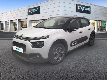 SPOTICAR Citroën C3 Puretech 110 S&s Eat6 Shine Occasion - Citadine Essence Blanc - Venissieux - 1204098264_1
