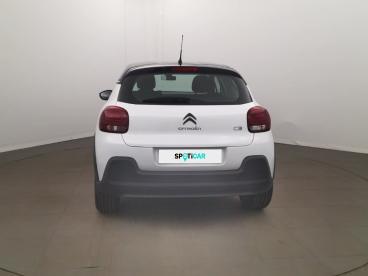SPOTICAR Citroën C3 Puretech 110 S&s Eat6 Shine Occasion - Citadine Essence Blanc - Venissieux - 1204098264_4