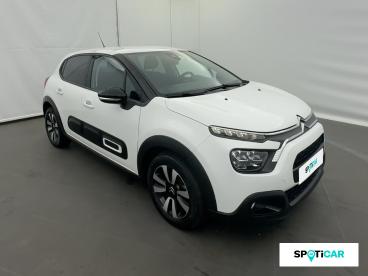 SPOTICAR Citroën C3 1.2 Puretech 110ch S&s Max Occasion - Citadine Essence Blanc Banquise (o) - Chambery - 1204098658_3