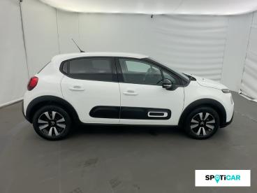 SPOTICAR Citroën C3 1.2 Puretech 110ch S&s Max Occasion - Citadine Essence Blanc Banquise (o) - Chambery - 1204098658_4
