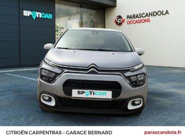 SPOTICAR Citroën C3 1.2 Puretech 83ch S&s You! Occasion - Citadine Essence Gris Acier (m) - Blanc Opale - Carpentras - 1204098747_2