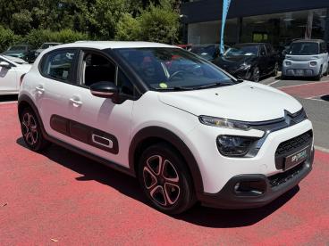 SPOTICAR Citroën C3 Bluehdi 100ch S&s Bvm6 Feel Nav Occasion - Citadine Diesel Blanc - Ambert - 1204099993_4