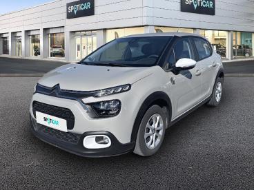 SPOTICAR Citroën C3 Puretech 83 S&s Bvm5 You! Occasion - Citadine Essence Beige - Saint Maximin - 1204105383_1