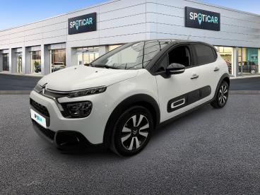 SPOTICAR Citroën C3 Puretech 83 S&s Bvm5 Shine Occasion - Citadine Essence Blanc - St Mitre Les Remparts - 1204108955_1