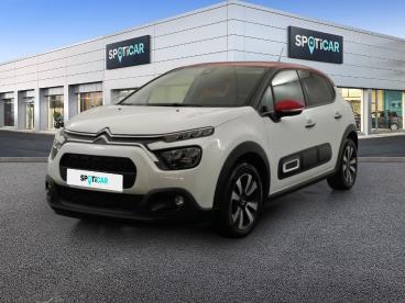 SPOTICAR Citroën C3 Puretech 83 S&s Bvm5 Shine Occasion - Citadine Essence Blanc - Roncq - 1204110887_1