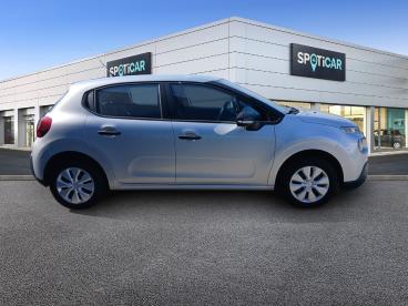 SPOTICAR Citroën C3 Puretech 68ch Live Occasion - Citadine Essence Gris Aluminium - Tourlaville - 1204112509_4