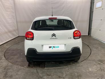 SPOTICAR Citroën C3 Bluehdi 100 S&s Bvm6 Feel Business Occasion - Citadine Diesel Blanc - Toulouse - 1204121463_4
