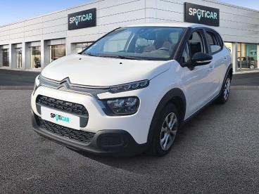 SPOTICAR Citroën C3 Puretech 83 S&s Bvm5 Feel Occasion - Citadine Essence Blanc - Ajaccio - 1204134998_1