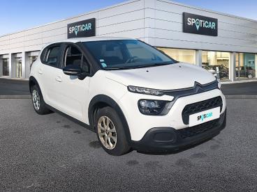 SPOTICAR Citroën C3 Puretech 83 S&s Bvm5 Feel Occasion - Citadine Essence Blanc - Ajaccio - 1204134998_3