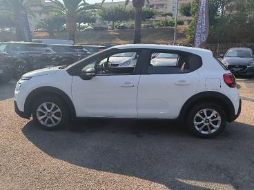 SPOTICAR Citroën C3 Puretech 83 S&s Bvm5 Feel Occasion - Citadine Essence Blanc - Ajaccio - 1204134998_4