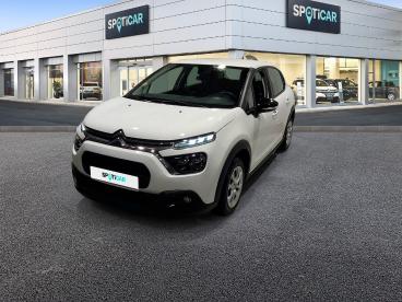 SPOTICAR Citroën C3 Bluehdi 100 S&s Bvm You! Occasion - Citadine Diesel Blanc - St Sebastien Sur Loire - 1204136270_1