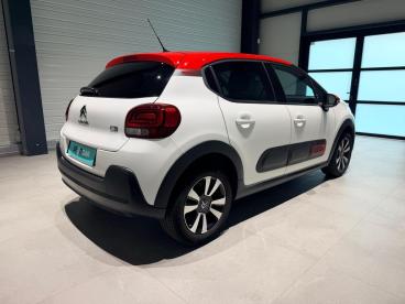 SPOTICAR Citroën C3 Puretech 83 S&s Bvm5 Shine Occasion - Citadine Essence Blanc Banquise - Thionville - 1204137725_5
