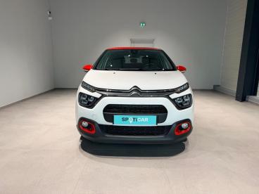 SPOTICAR Citroën C3 Puretech 83 S&s Bvm5 Shine Occasion - Citadine Essence Blanc Banquise - Thionville - 1204137726_2