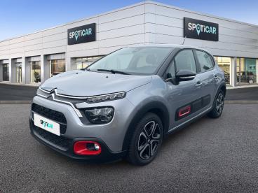 SPOTICAR Citroën C3 1.2 Puretech 83ch S&s C-series 123g Occasion - Citadine Essence Gris Acier (m) - Compiegne - 1204140099_1