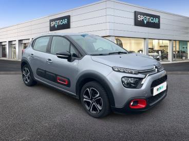 SPOTICAR Citroën C3 1.2 Puretech 83ch S&s C-series 123g Occasion - Citadine Essence Gris Acier (m) - Compiegne - 1204140099_3