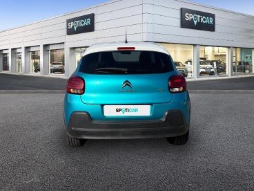 SPOTICAR Citroën C3 1.2 Puretech 110ch S&s Shine Pack 121-122g Occasion - Citadine Essence Spring Blue (m) - Blanc Opale - Loison sous lens - 1204142714_5