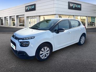 SPOTICAR Citroën C3 1.2 Puretech 83ch S&s Feel Pack Occasion - Citadine Essence Blanc Banquise (o) - Loison sous lens - 1204142718_1