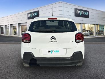 SPOTICAR Citroën C3 1.2 Puretech 83ch S&s Feel Pack Occasion - Citadine Essence Blanc Banquise (o) - Loison sous lens - 1204142718_5