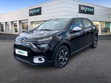 SPOTICAR Citroën C3 1.2 Puretech 83ch S&s You Occasion - Citadine Essence Noir Perla Nera (n) - Blanc Opale - Charleville Mezieres - 1204145887_1