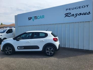 SPOTICAR Citroën C3 Bluehdi 100 S&s Bvm6 Feel Nav Occasion - Citadine Diesel Blanc - Trebes - 1204146286_4