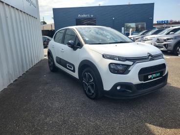 SPOTICAR Citroën C3 Bluehdi 100 S&s Bvm6 Feel Nav Occasion - Citadine Diesel Blanc - Trebes - 1204146286_5