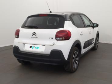 SPOTICAR Citroën C3 Puretech 110 S&s Eat6 Shine Occasion - Citadine Essence Blanc - Vaulx en velin - 1204146381_3