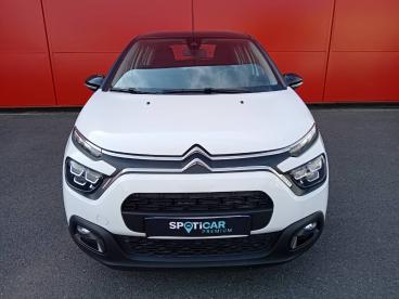 SPOTICAR Citroën C3 Puretech 110 S&s Eat6 Shine Occasion - Citadine Essence Blanc - Montargis - 1204146742_2