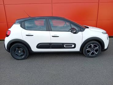 SPOTICAR Citroën C3 Puretech 110 S&s Eat6 Shine Occasion - Citadine Essence Blanc - Montargis - 1204146742_4