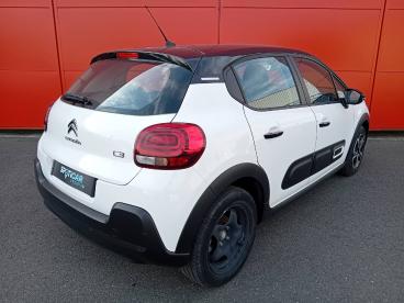 SPOTICAR Citroën C3 Puretech 110 S&s Eat6 Shine Occasion - Citadine Essence Blanc - Montargis - 1204146742_5