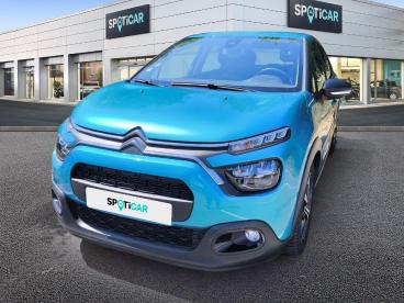 SPOTICAR Citroën C3 Puretech 110 S&s Eat6 Shine Occasion - Citadine Essence Bleu - Massy - 1204148019_1
