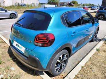 SPOTICAR Citroën C3 Puretech 110 S&s Eat6 Shine Occasion - Citadine Essence Bleu - Massy - 1204148019_3