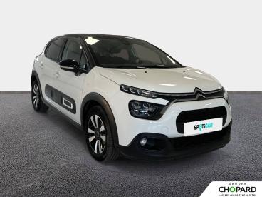 SPOTICAR Citroën C3 Puretech 110 S&s Eat6 Shine Occasion - Citadine Essence Blanc - Nice - 1204148214_3